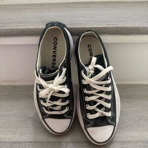 Converse Kids Black and White Sneakers